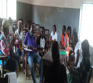 Industrial facility during environmental audit